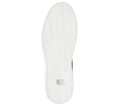 Karl Lagerfeld Leather Karl Head Patch Sneaker In Black