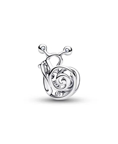 Pandora Snail Openwork Charm In Silver
