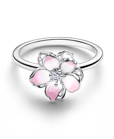 Pandora Cherry Blossom Ring In Multi