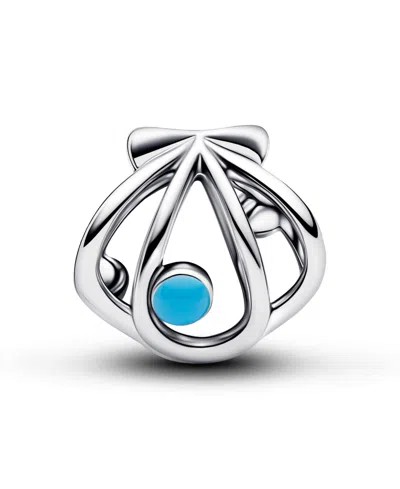 Pandora Openwork Shell Charm In Metallic