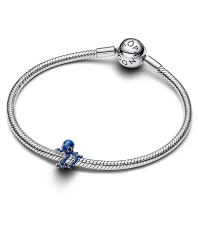 Pandora Blue Octopus Charm In Blue