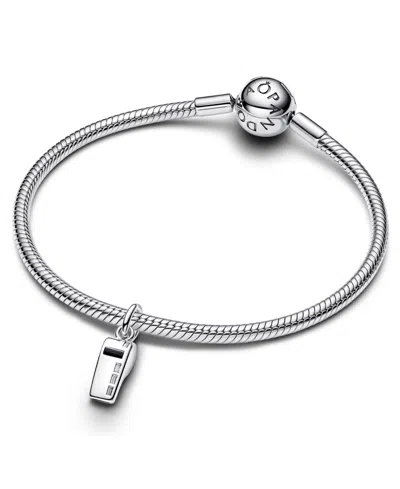 Pandora Referee Whistle Dangle Charm In Metallic