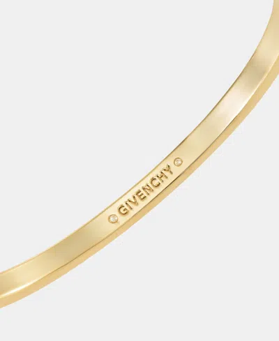 Givenchy Pave Bangle Bracelet In Gold