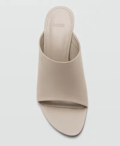 Mango Wedge Slide Sandal In Multi
