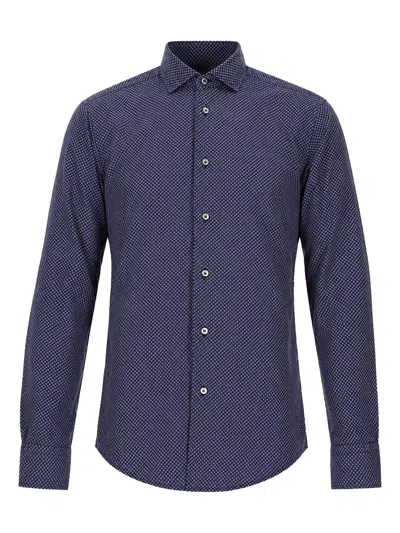Brian Dales Camicia In Cotone In Blue