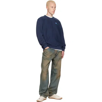 Kenzo Striker Sneaker Low Profile Pull Tab In Neutral