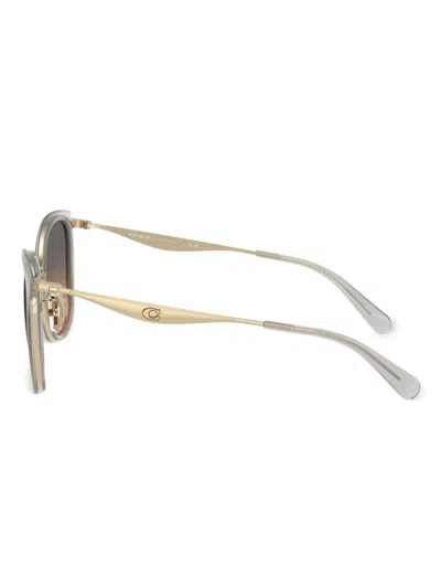 Coach Square-frame Sunglasses In Gray
