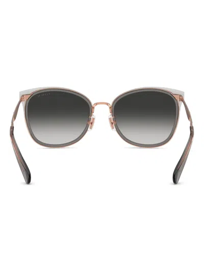Coach Square-frame Sunglasses In Gray