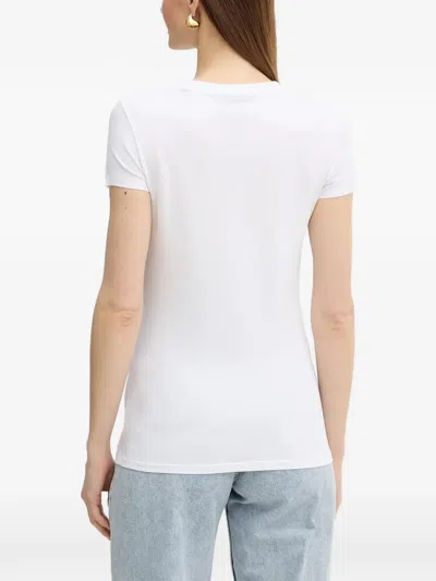 Armani Exchange Logo-print T-shirt In White