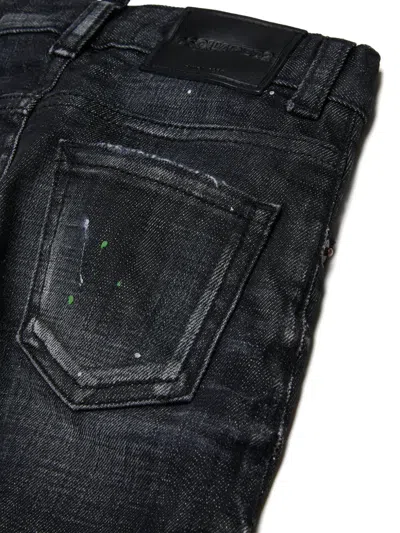 Dsquared2 Distressed Jeans In Black
