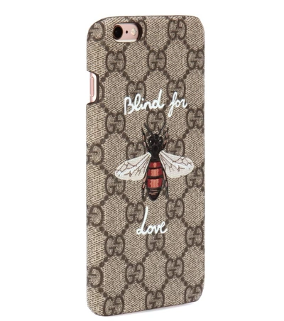 Shop Gucci Printed Case For Iphone 6 Plus In Leige Eloey