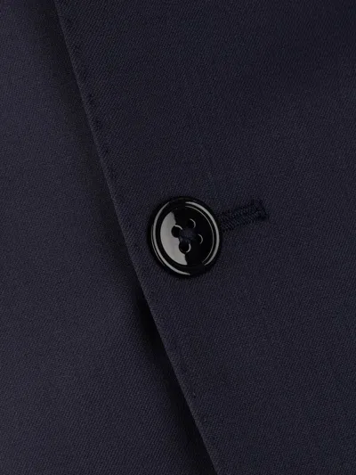 Corneliani Notch-lapel Single-breasted Suit In Blue