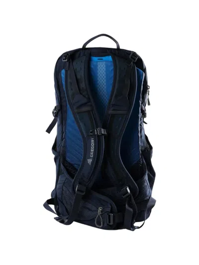 Gregory Miko 25 Logo-print Panelled Backpack In Blue