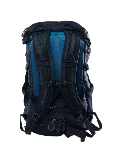 Gregory Logo-print Panelled Backpack In Blue