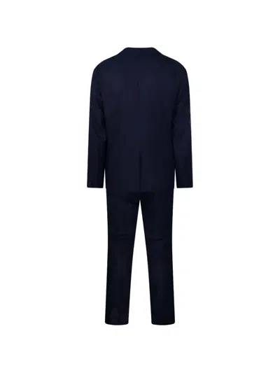 Hevo Single-breasted Suit In Blue