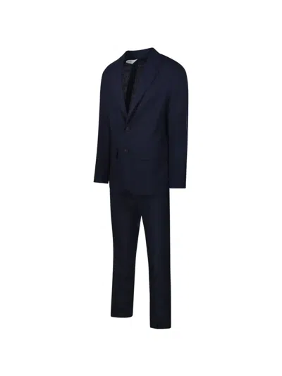 Hevo Single-breasted Suit In Blue