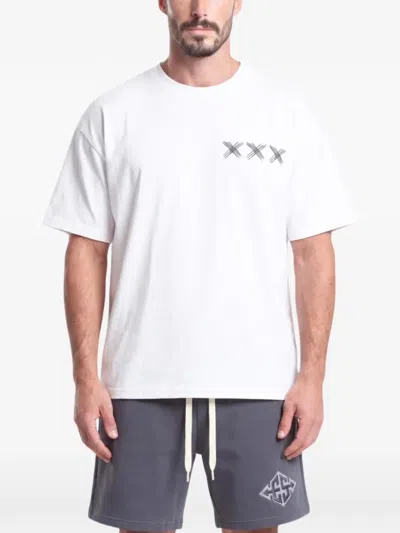 Exit Society Graphic-print T-shirt In White