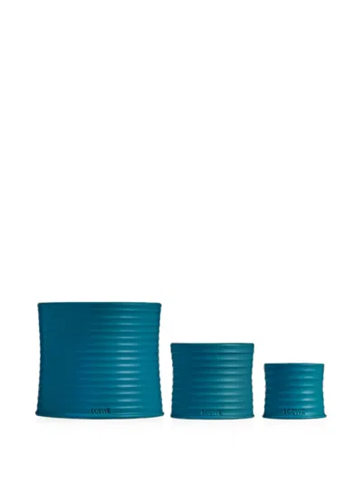 Loewe Large Incense Candle In Blue