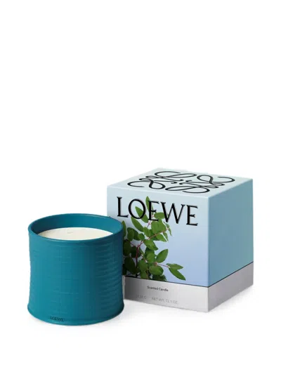 Loewe Large Incense Candle In Blue