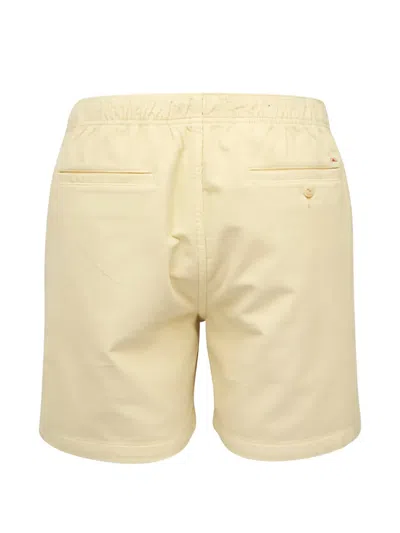 Faherty Drawstring Elasticated Swim Shorts In Yellow