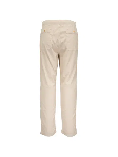 Faherty Dune Patch-pocket Trousers In Neutral