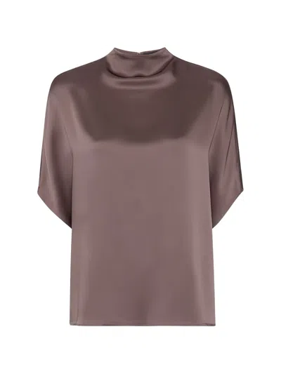 Lapointe Cape-sleeve Rop In Brown