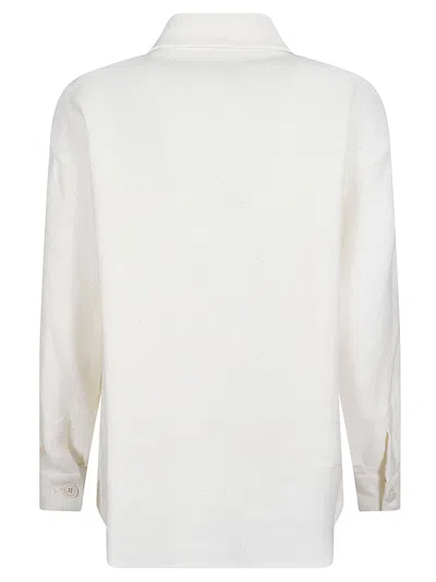 Eleventy Utility Patch-pocket Jacket In White