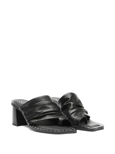 Ash Corine Ruched Sandals In Multi