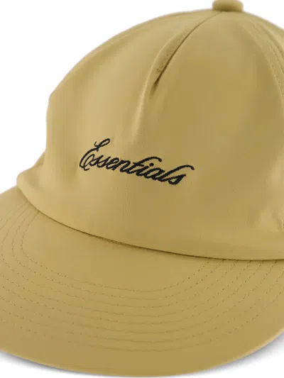 Essentials Cap In Gold