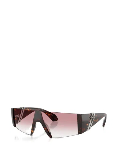Versace 136mm Rectangular Sunglasses In Multi
