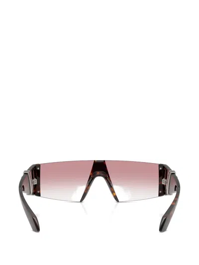 Versace 136mm Rectangular Sunglasses In Multi