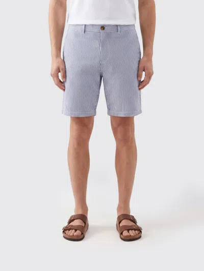 Mc2 Saint Barth Striped Drawstring Shorts In Multi