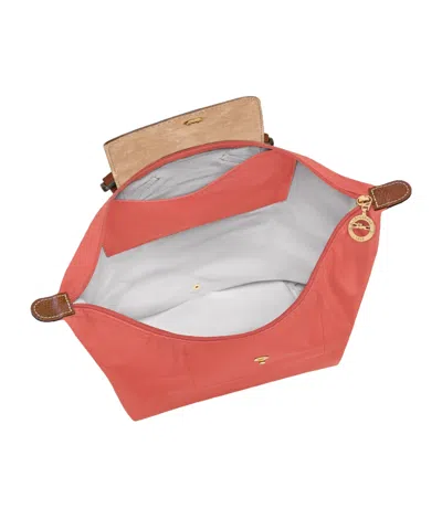 Longchamp Le Pliage Original M Backpack In Red