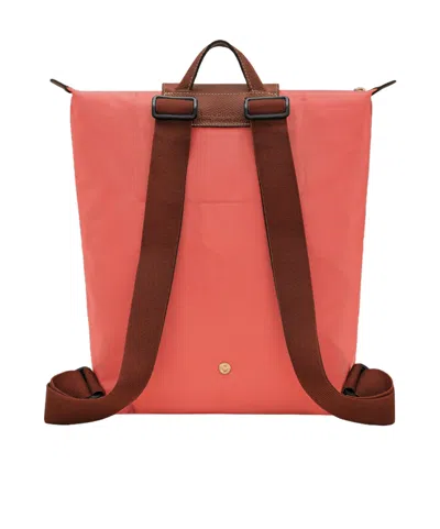 Longchamp Le Pliage Original M Backpack In Red