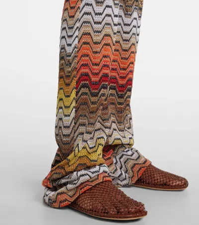 Missoni Patterned Casual Pants In Multi