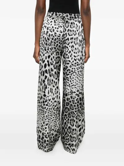 Dolce & Gabbana Patterned Casual Pants In Multi