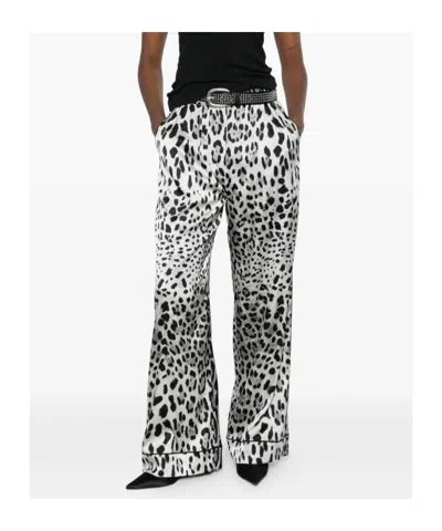 Dolce & Gabbana Patterned Casual Pants In Multi