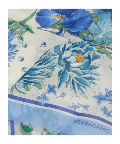 Ferragamo Spring Print Stole In Pattern