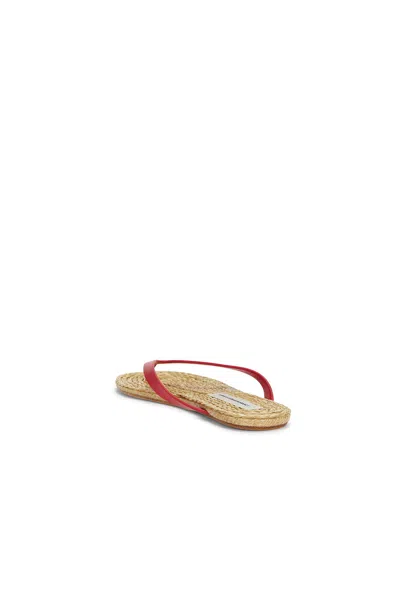 Christopher Esber Palma Flip Flop In Red