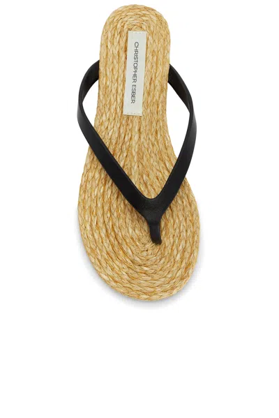 Christopher Esber Palma Flip Flop In Multi