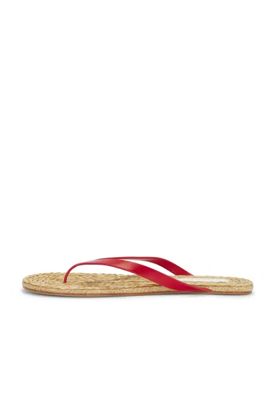 Christopher Esber Palma Flip Flop In Red