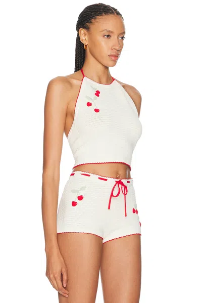 Loveshackfancy Avanyah Top In White