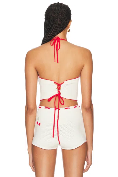Loveshackfancy Avanyah Top In White