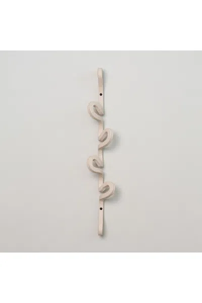 Sin For Everything Vertical Coat Rack In White
