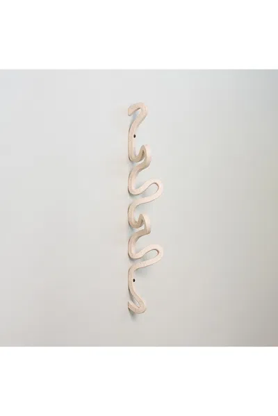 Sin For Everything Vertical Coat Rack In White