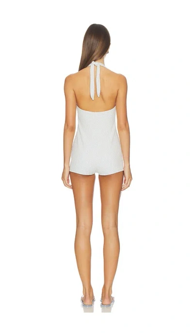 Devon Windsor Kiana Romper In White