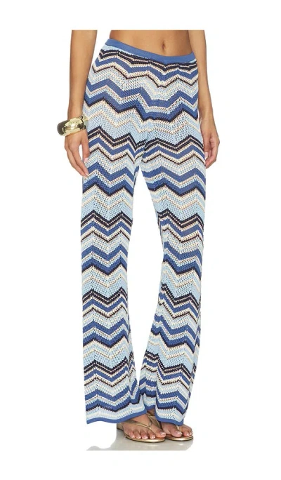 Devon Windsor Ollie Wide Leg Pant In Multi