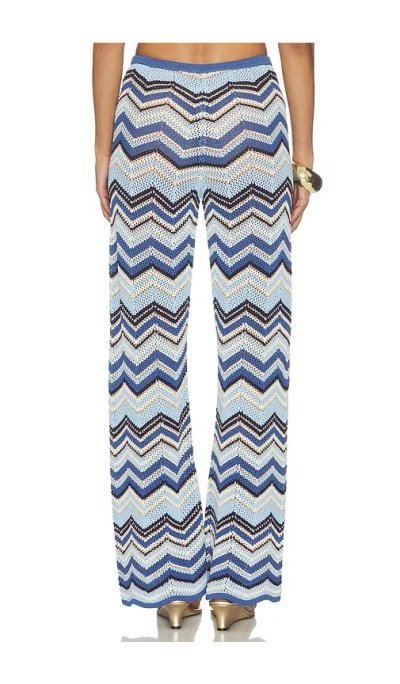 Devon Windsor Ollie Wide Leg Pant In Multi