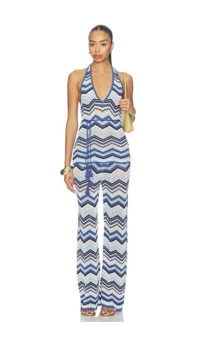 Devon Windsor Ollie Wide Leg Pant In Multi