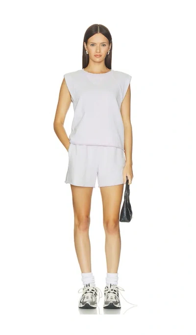 Bobi Easy Terry Short In White